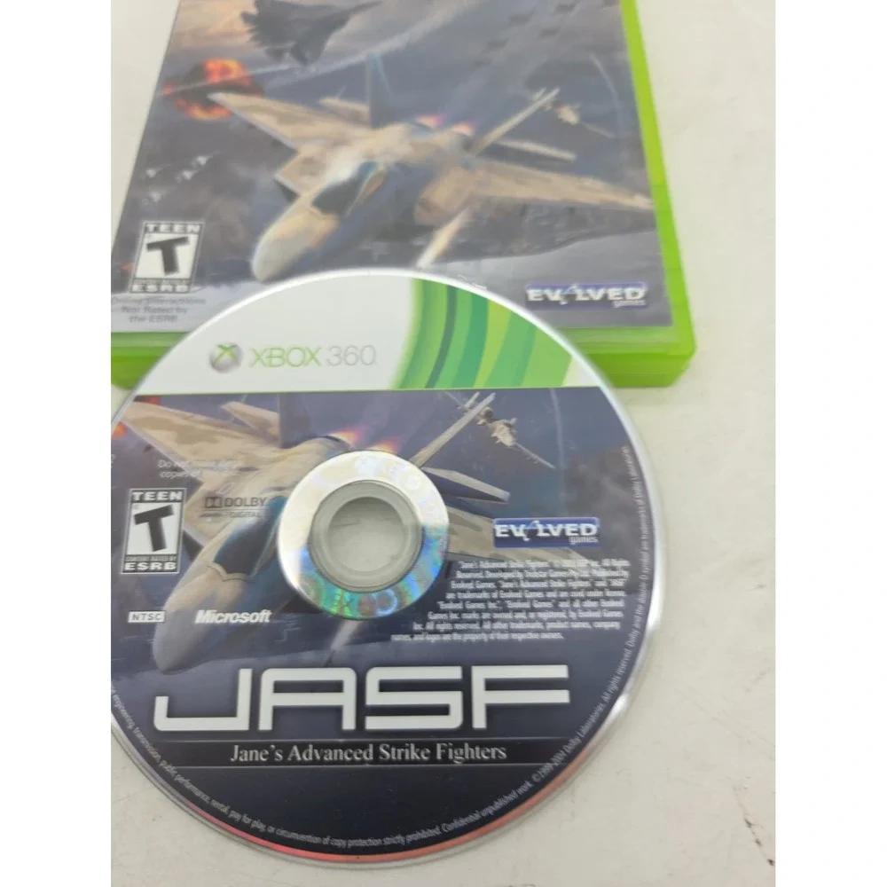 JASF: Jane's Advanced Strike Fighters Xbox 360 - VERY GOOD No Manual